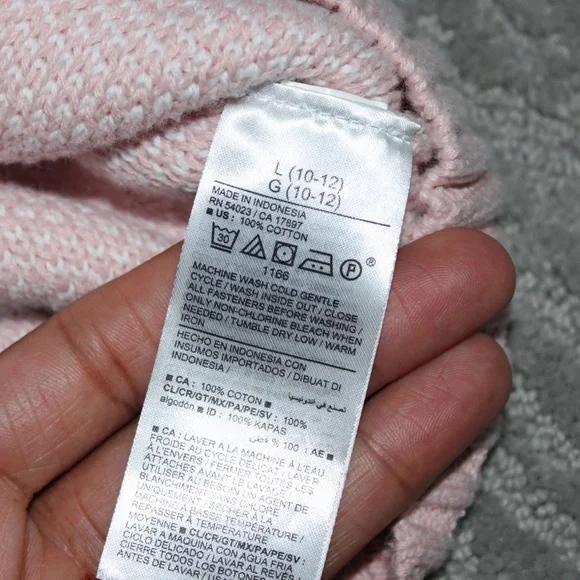 Girls Old Navy Pink Cardigan - Picture 6 of 6